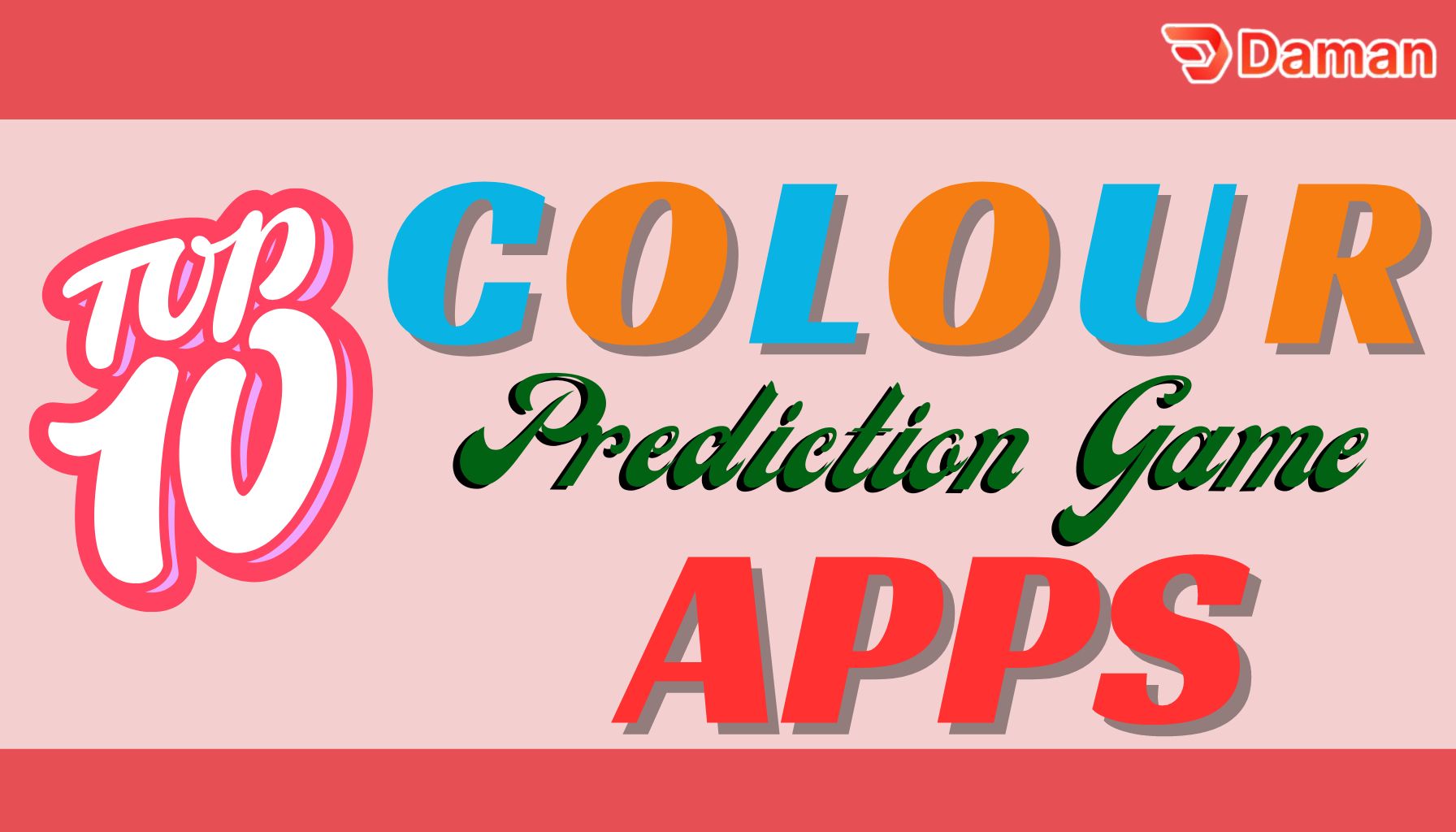 an image that shows the top 10 colour prediction games in india this 2024