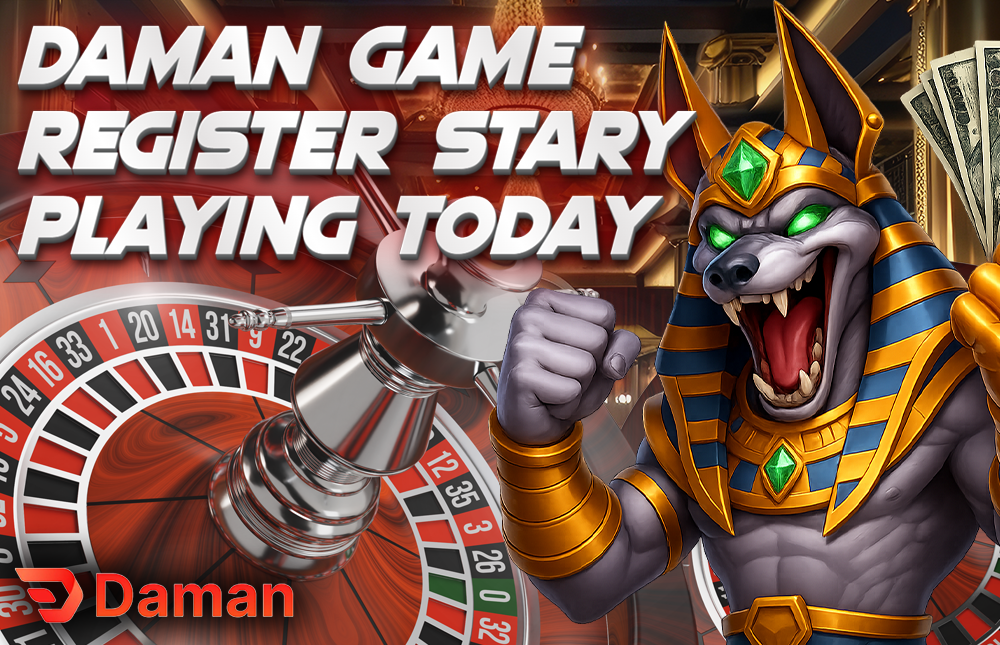 A picture of a character showing the Daman Game official website. Daman Game Register Guide: Join and Start Playing Today